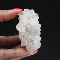 Quarzo goethite, mini drusa da collezione dal Marocco, 85 g