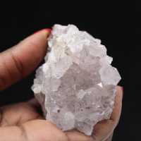 Piccolo quarzo con goethite, roccia da collezione dal Marocco