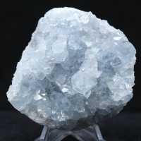 Celestina del Madagascar: Drusa e ammasso di cristalli