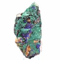Cristalli di malachite e azzurrite Cristalli di malachite e azzurrite