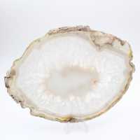 Fetta di calcedonio fasciato