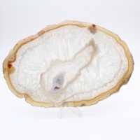 Agata grigia e blu dal Brasile