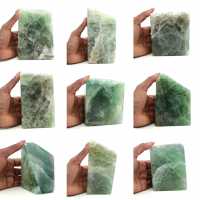 Eptaedro di fluorite verde