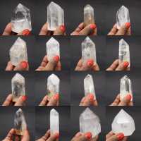 Prisma di quarzo con inclusione