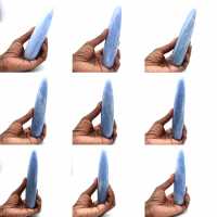 Bastone di calcite blu