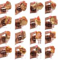 Cristalli di pietra di vanadinite