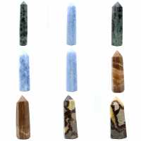 prisma di calcite blu