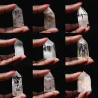 Prisma di quarzo con inclusione