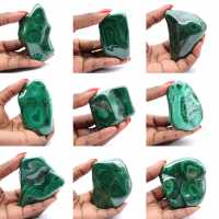 Blocco naturel di Malachite