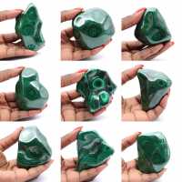 Blocco naturel di Malachite Blocco naturel di Malachite