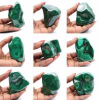 Blocco naturel di Malachite