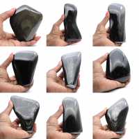 Ossidiana dorata a forma libera Ossidiana dorata a forma libera