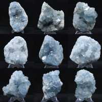 Celestite del Madagascar - Formazione cristallina