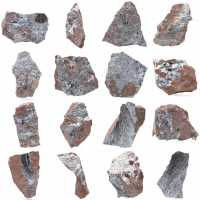 Pirolusite, esemplare autentico su matrice