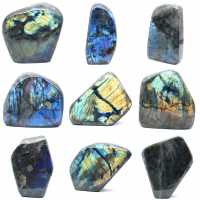 Esemplare di labradorite lucidato dal Madagascar - Decorazione Esemplare di labradorite lucidato dal Madagascar - Decorazione