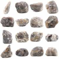 Quarzo fumé grezzo del Madagascar