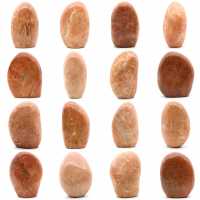 Decorazione pietra di luna rosa microline Decorazione pietra di luna rosa microline