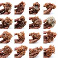 Aragonite naturale grezza