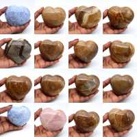 Cuore di calcite blu Cuore di calcite blu