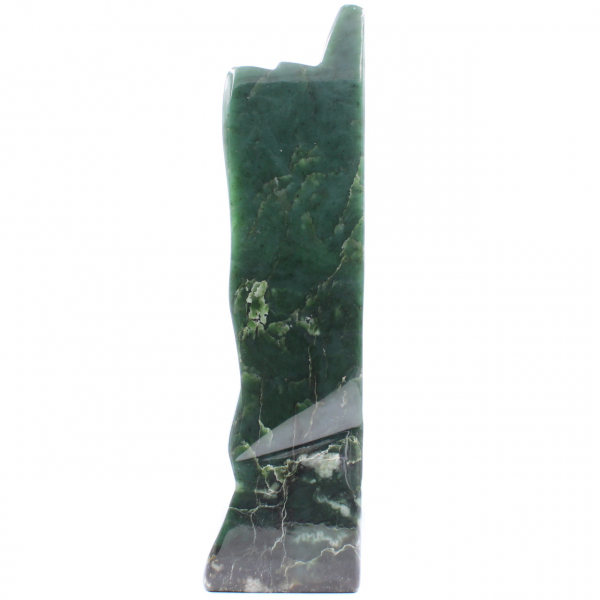 Jade Stone Nephrite forma libera di ornamento