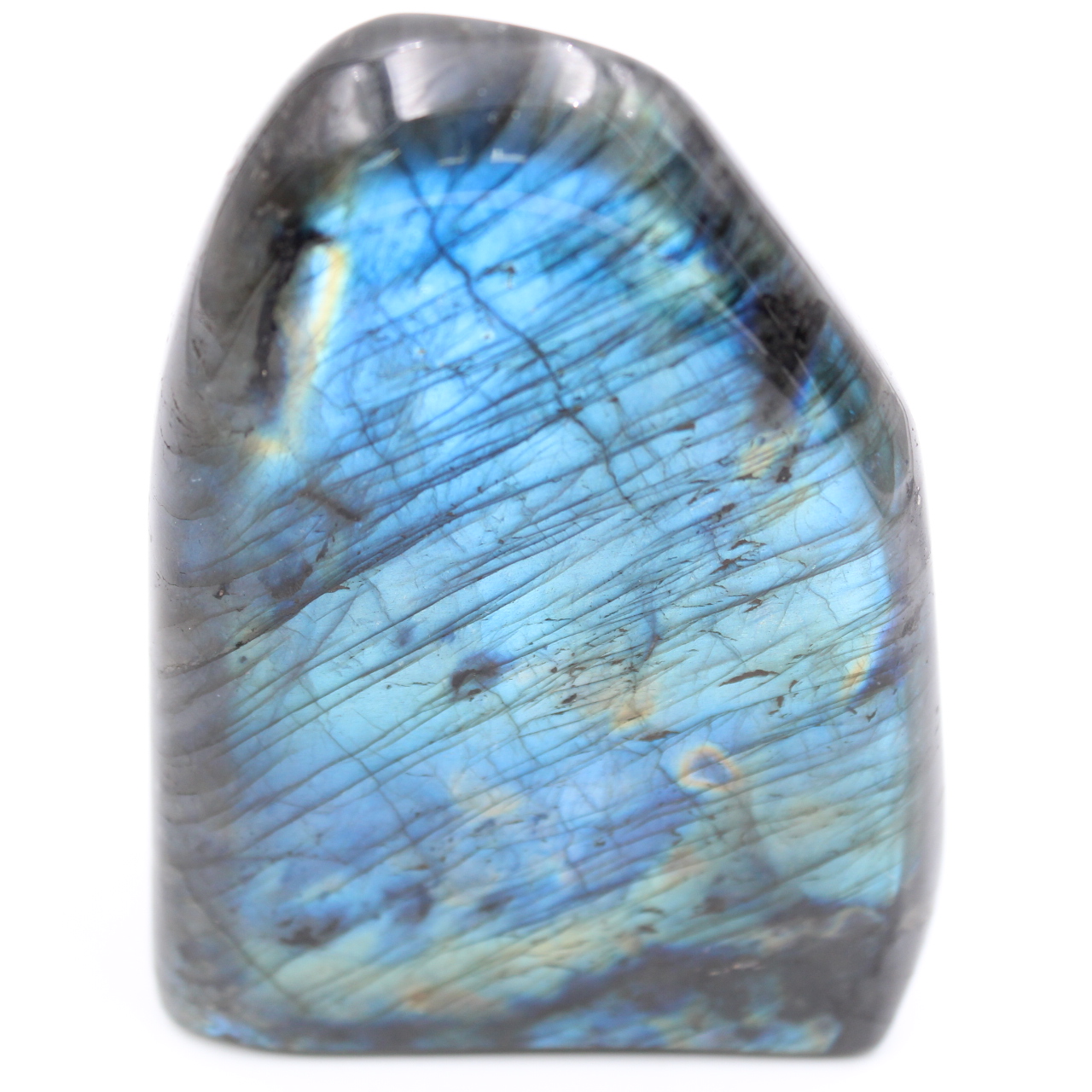 Blocco di labradorite blu, pietra ornamentale