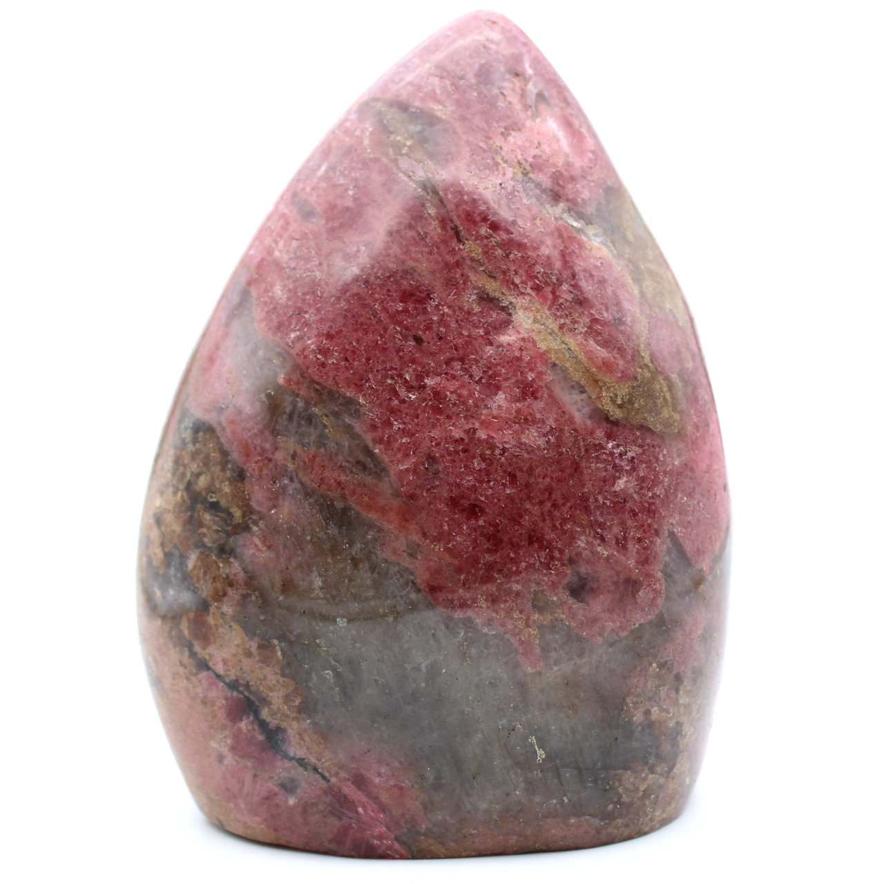 Rhodonite forma libera dal Madagascar