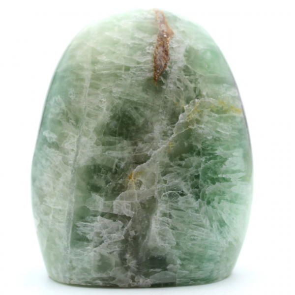 Pietra di fluorite verde lucida