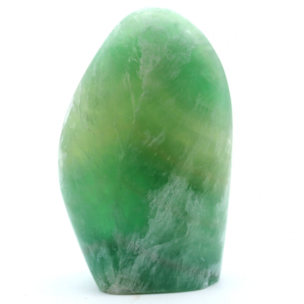 Pietra di fluorite verde a forma libera