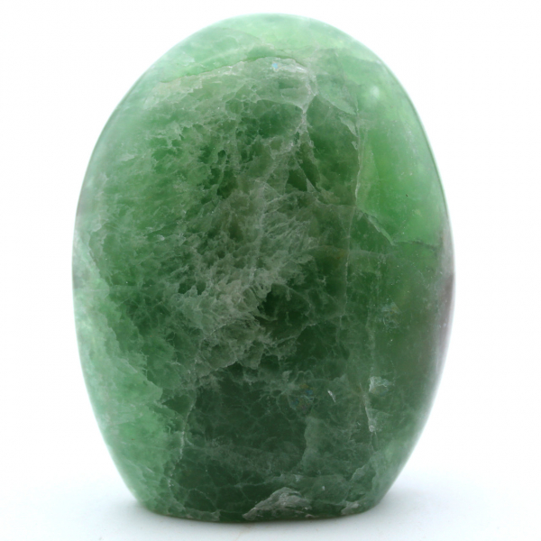 Fluorite verde naturale lucida