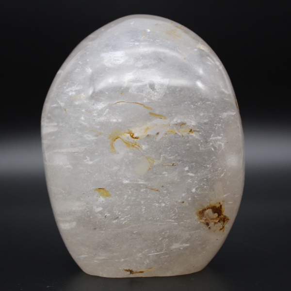 Pietra ornamentale in cristallo di rocca di quarzo del Madagascar