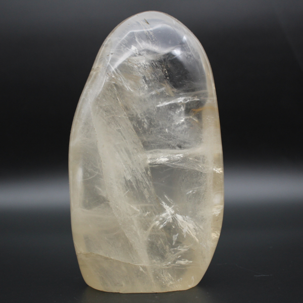 Pietra di quarzo di cristallo di rocca lucidata