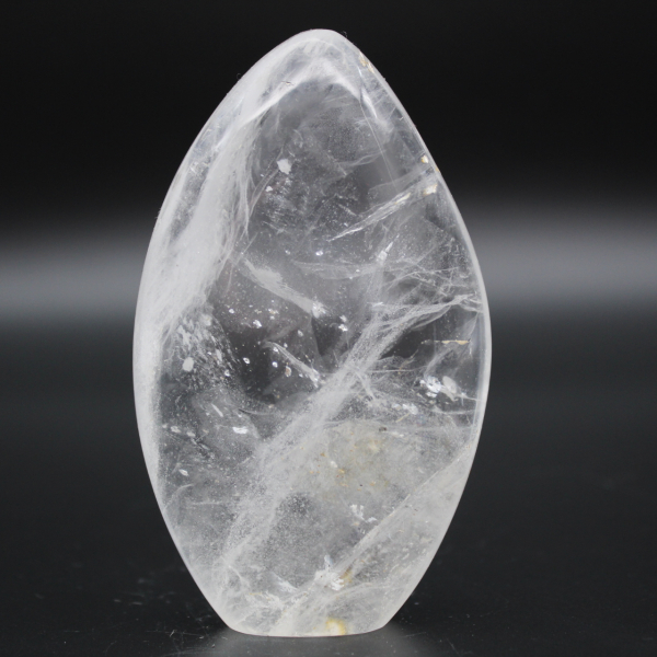 Quarzo di cristallo di rocca naturale per ornamento