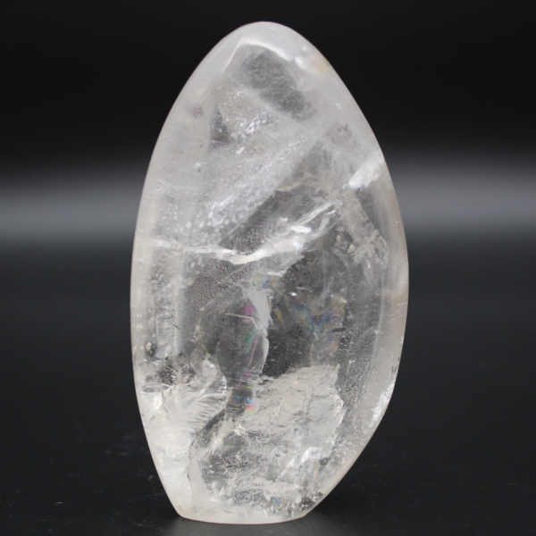 Pietra di cristallo di rocca di quarzo a forma libera