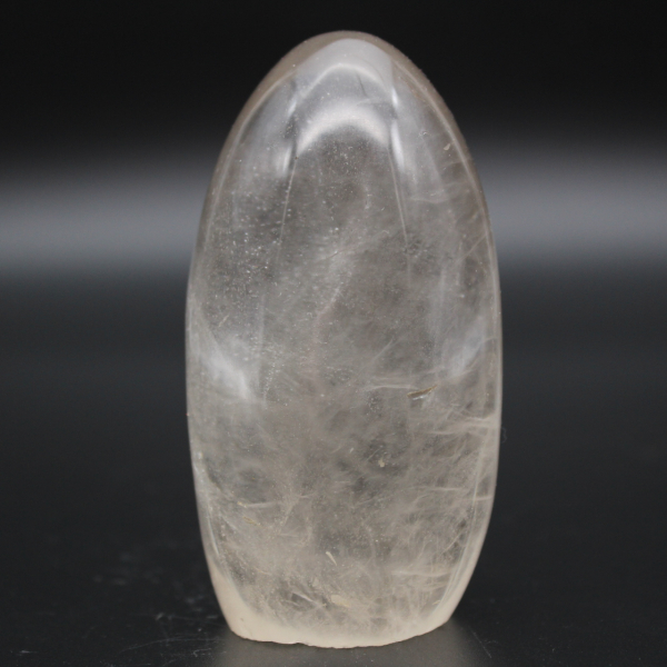 Pietra di quarzo di cristallo di rocca naturale