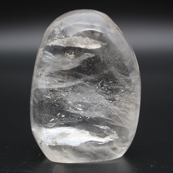 Quarzo di cristallo di rocca naturale lucido