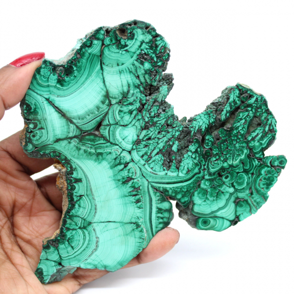 Placca in malachite Poly