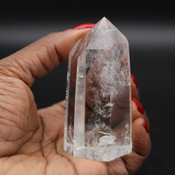 Prisma in cristallo di rocca lucido