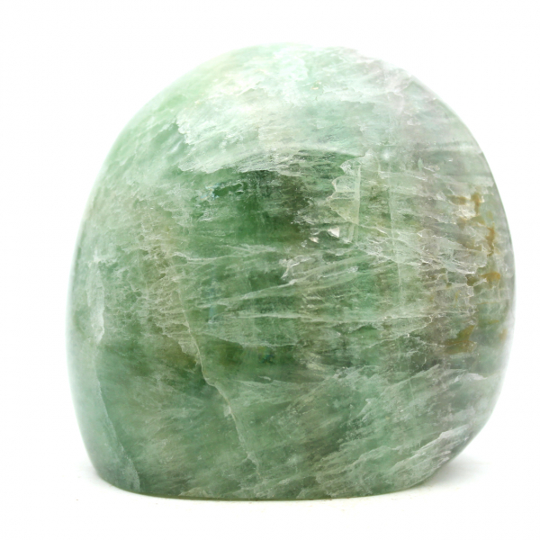 Forma libera lucidata alla fluorite verde