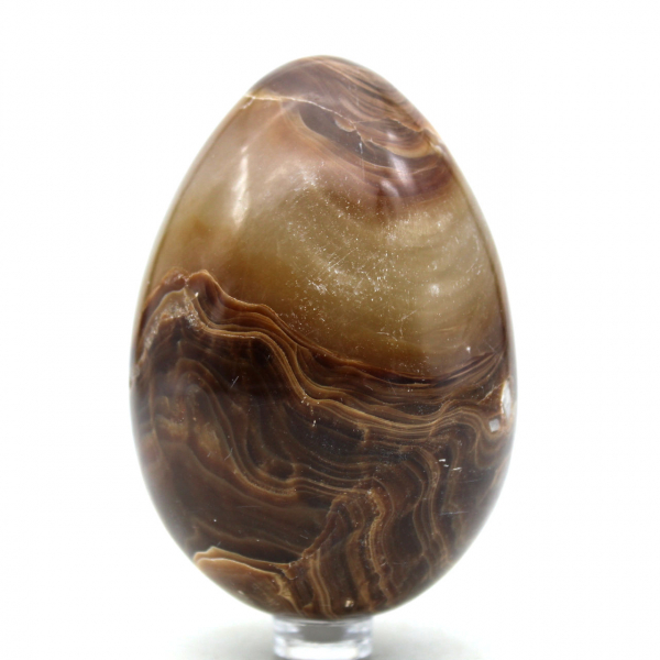 Uovo minerale di agata