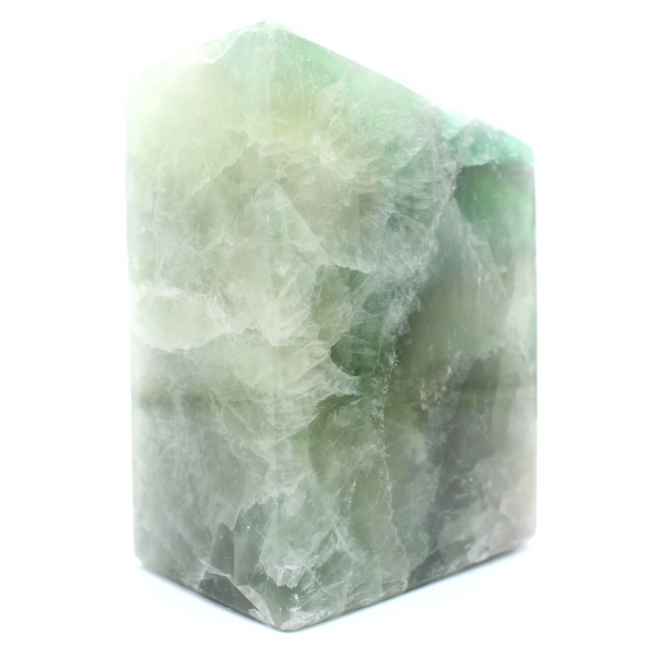 Esaedro di fluorite verde