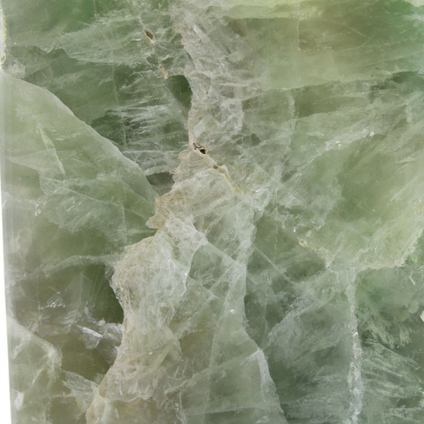 Eptaedro di fluorite verde