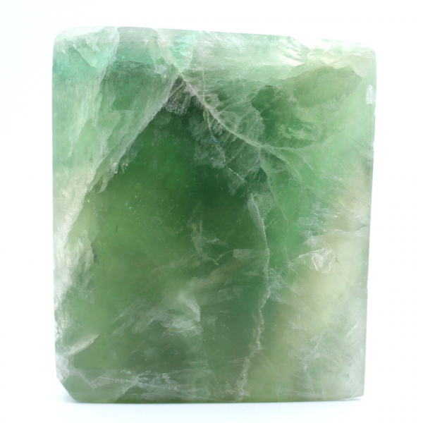 Ottaedro di fluorite verde