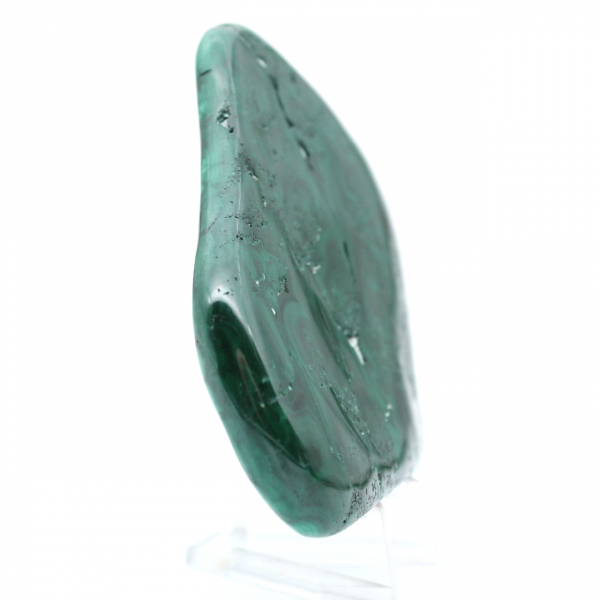 Malachite naturale lucidata