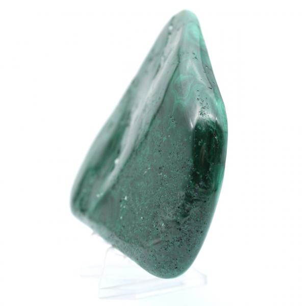 Malachite naturale lucidata