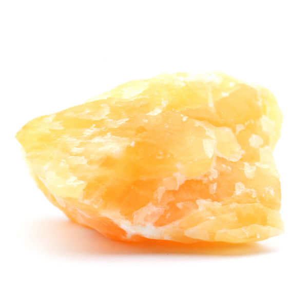 Roccia di calcite arancione