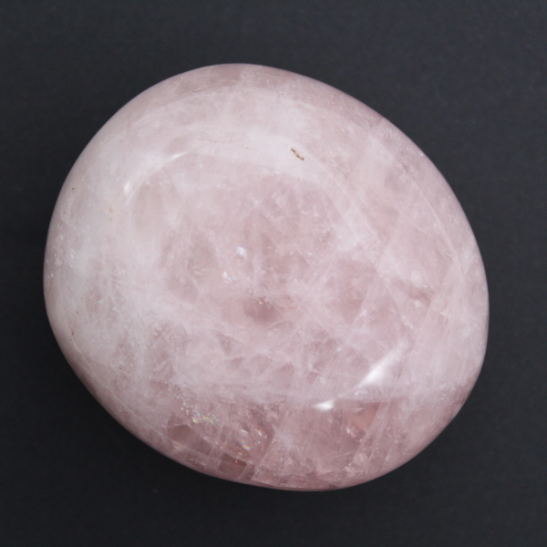 Ciottolo di quarzo rosa Madagascar 150gr 60mm, 18€