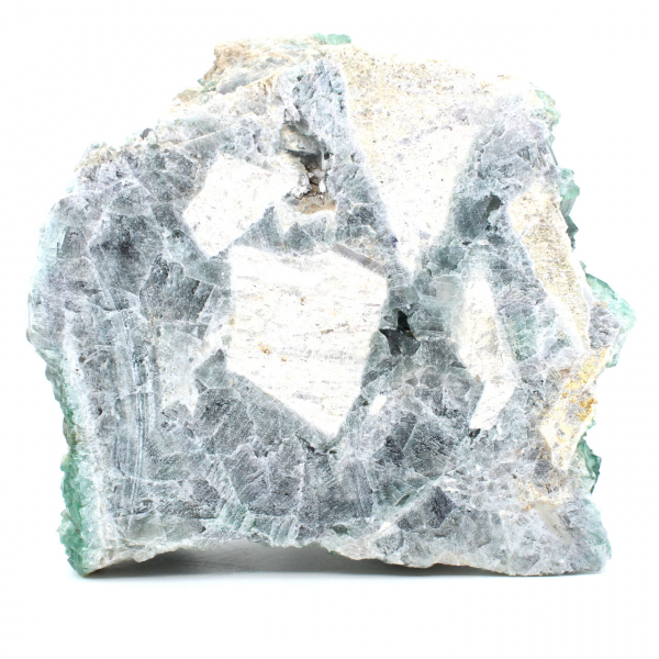 Fluorite naturale cristallizzata in cubo