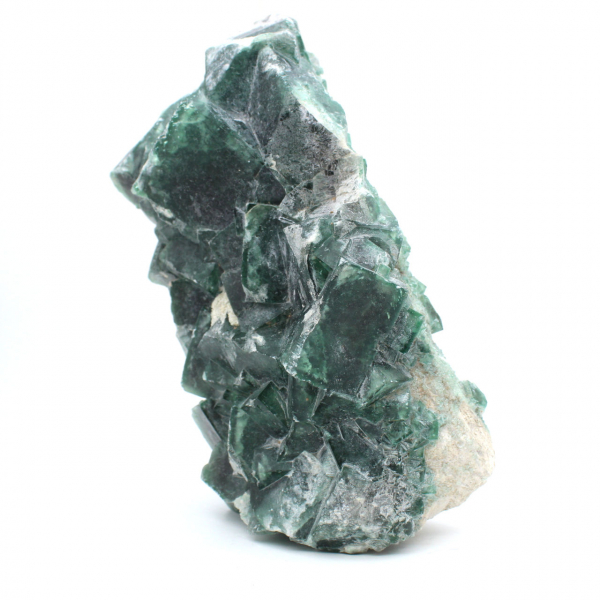 Fluorite verde naturale cristallizzata