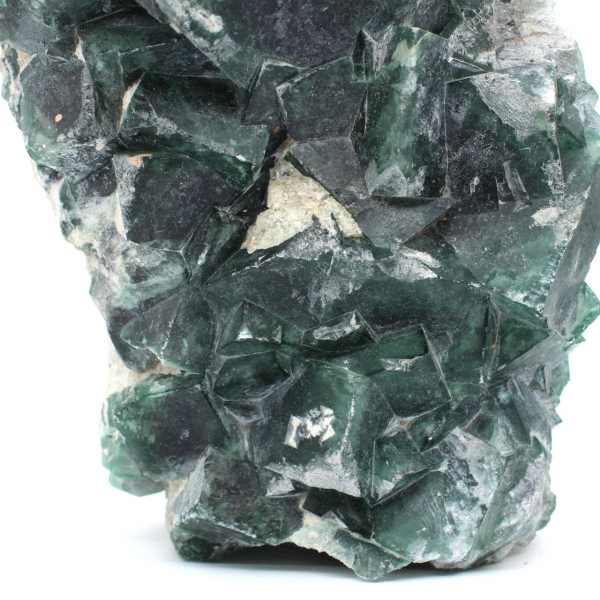 Fluorite verde naturale cristallizzata