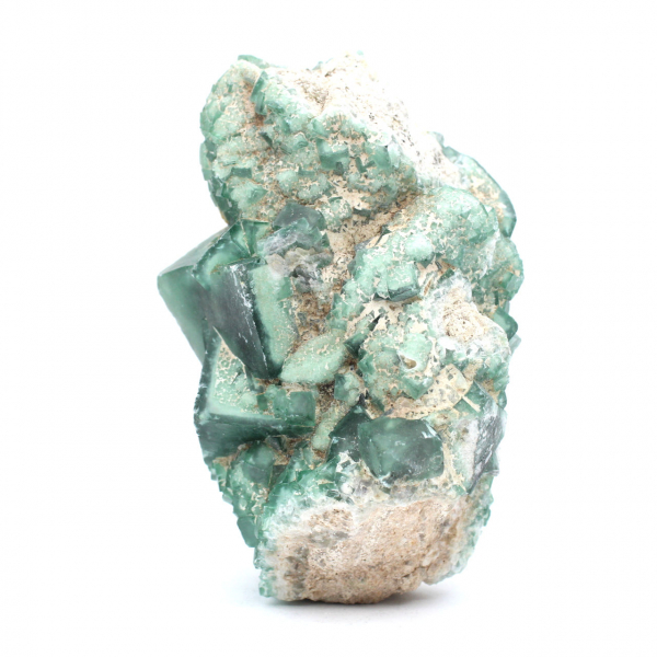 Fluorite naturale del madagascar cristallizzata